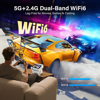 Touchscreen 1080P Cinema Projector encalife