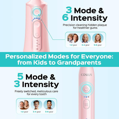 Electric Toothbrush and Water Flosser Combo encalife