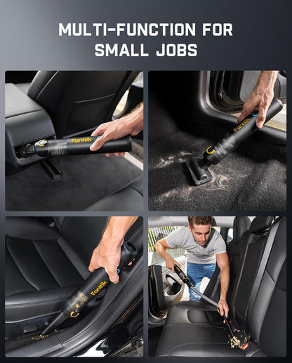 Cordless Handheld Car Vacuum Air Duster Kit encalife