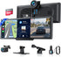 Wireless Carplay Screen with Android Auto and voice control features