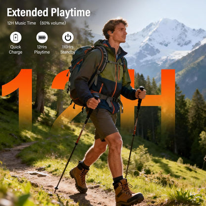 Open Ear Bluetooth Headphones with Game Mode encalife