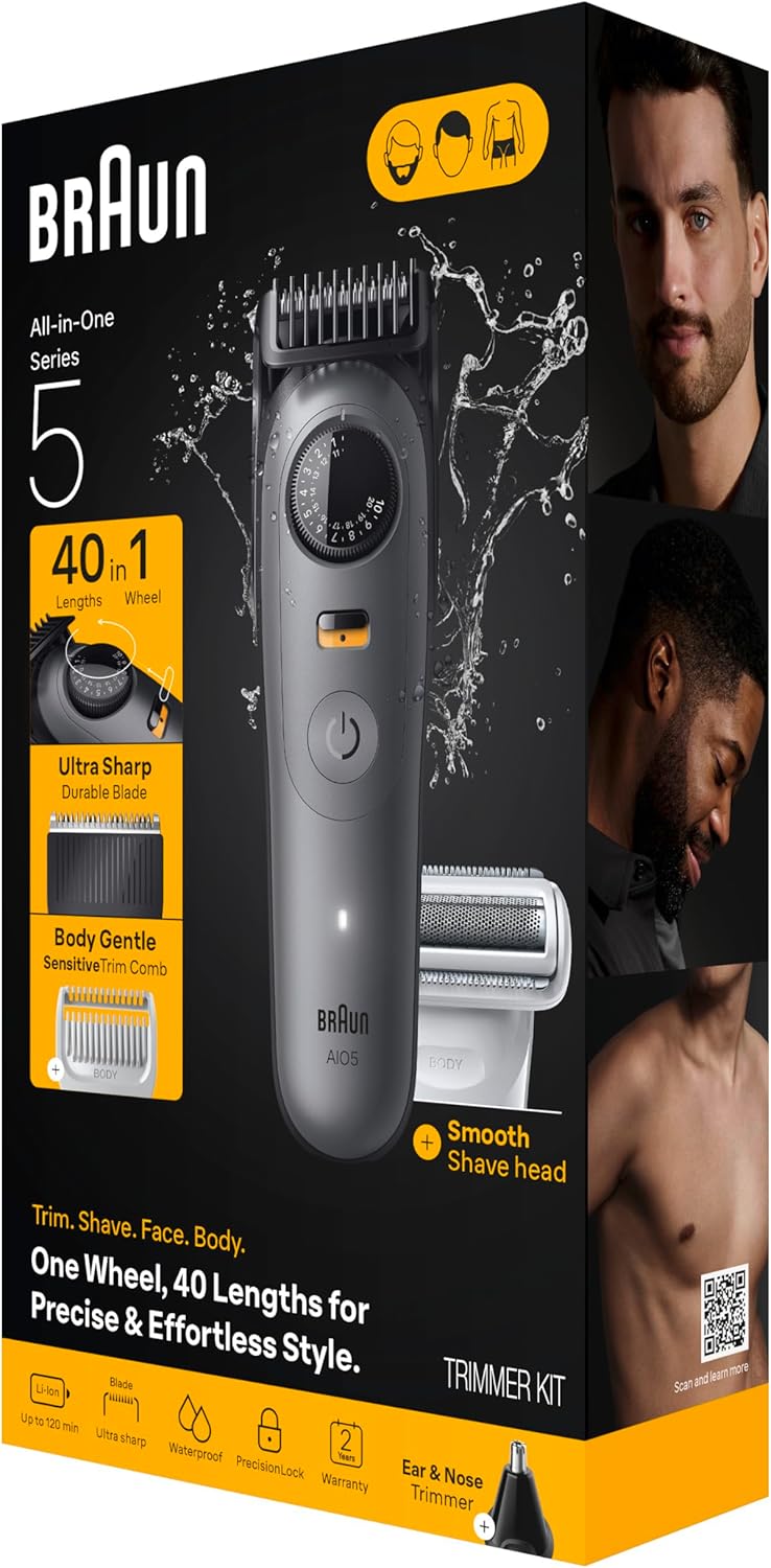 Braun Series 5 Beard Trimmer Grooming Kit encalife