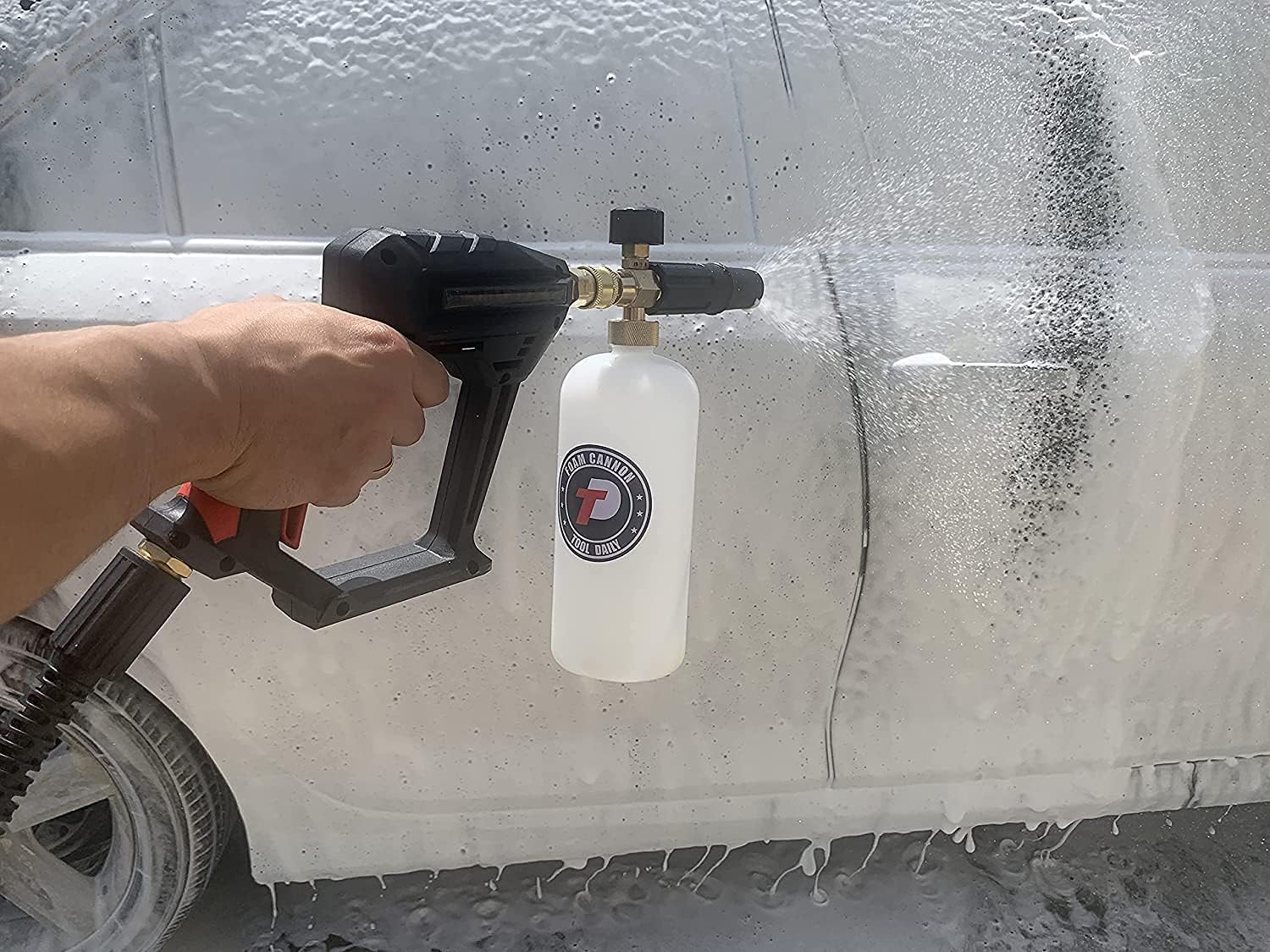 Pressure Washer Gun Foam Cannon Nozzle Kit encalife