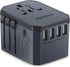 Universal Travel Adapter With Six Charging Ports encalife