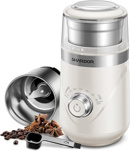Quiet Electric Coffee Grinder – 2.5 oz encalife