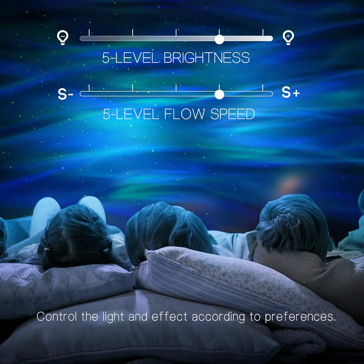 Northern Galaxy Aurora Projector with LED Effects encalife