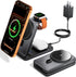 Foldable 3-in-1 Magnetic Travel Charging Station Set encalife