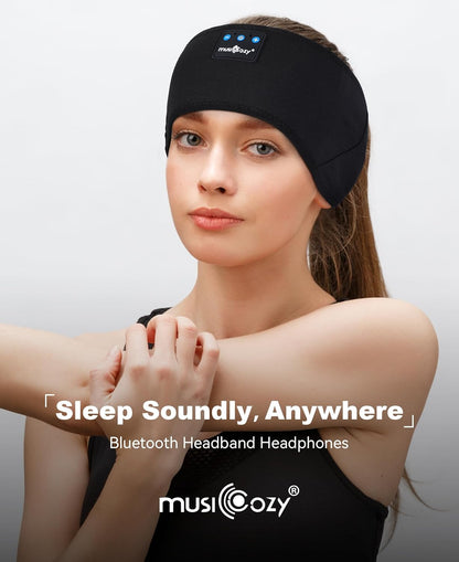 Bluetooth Sleep Headband Headphones for Side Sleepers encalife