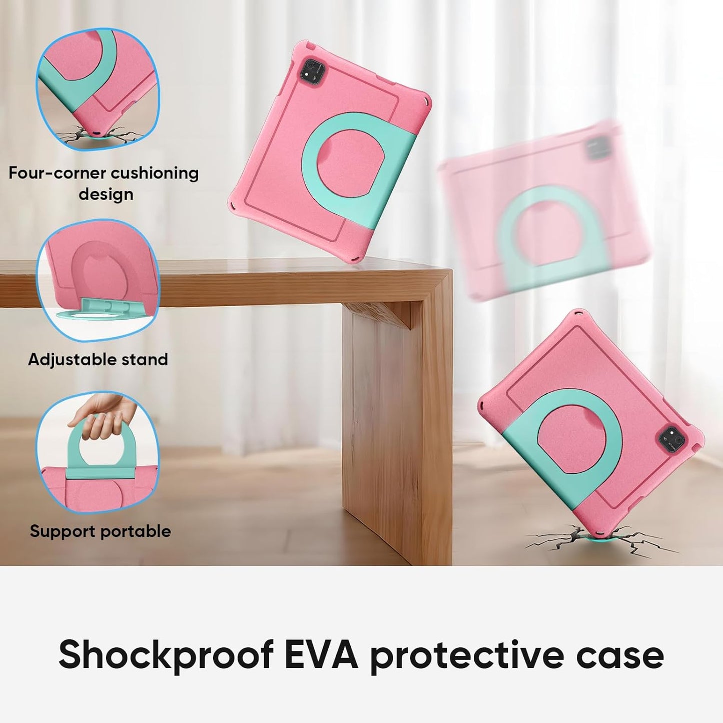 10 Inch Android Tablet for Kid with Case encalife