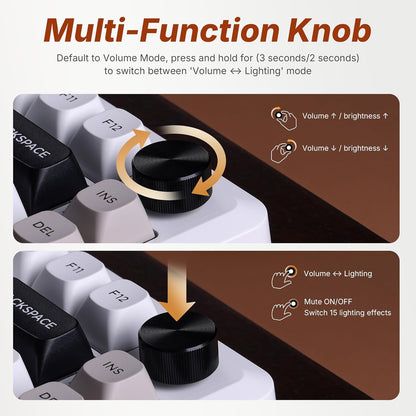 E-YOOSO Z82 75% Wireless Mechanical Keyboard encalife