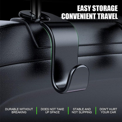 Car Back Seat Hanger Hooks 4 Pack encalife