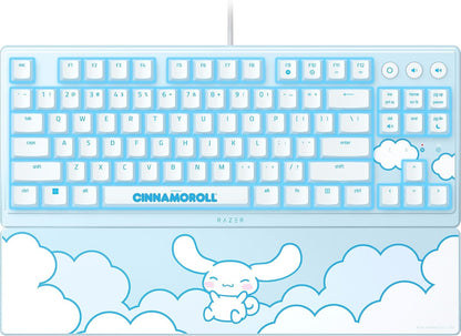 Gaming RGB Keyboard Low Profile Mechanical Pink encalife