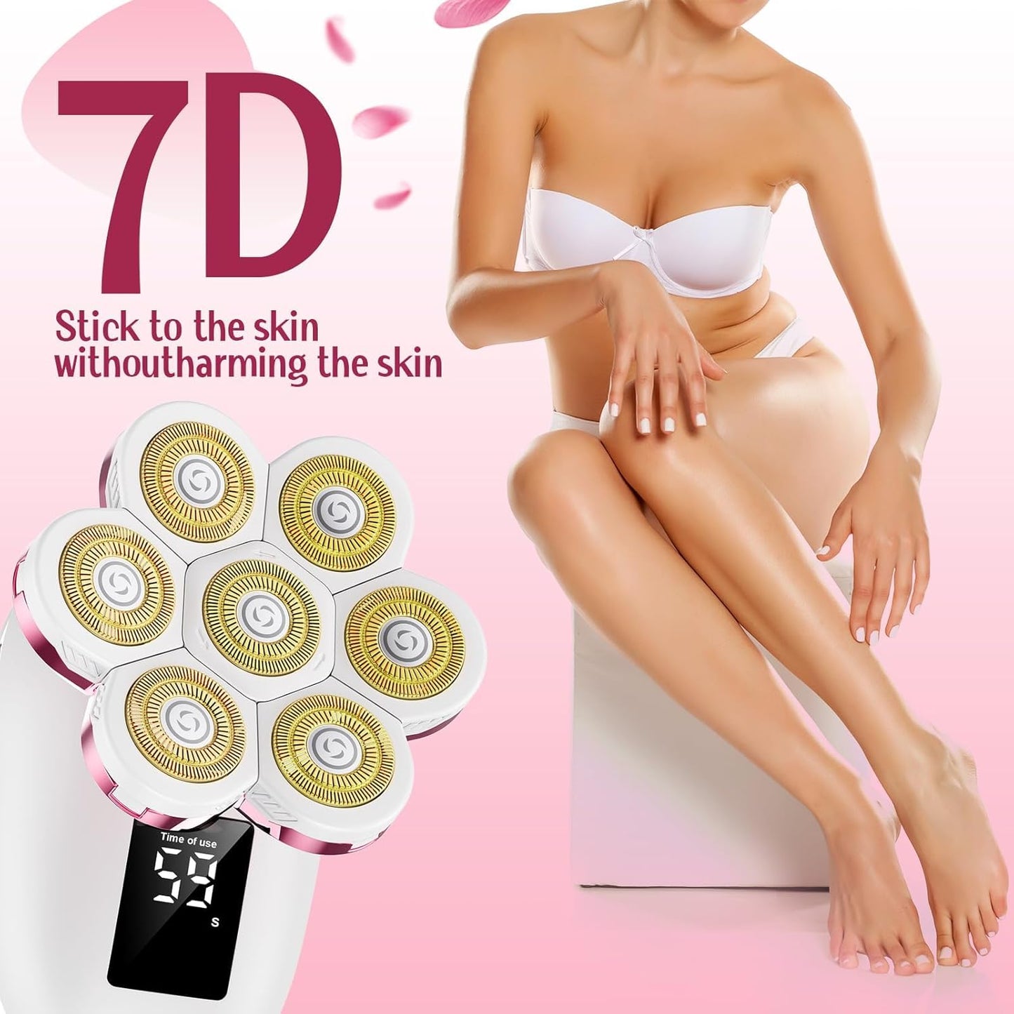 Electric Razor Women Love I 7D Body Shaver encalife