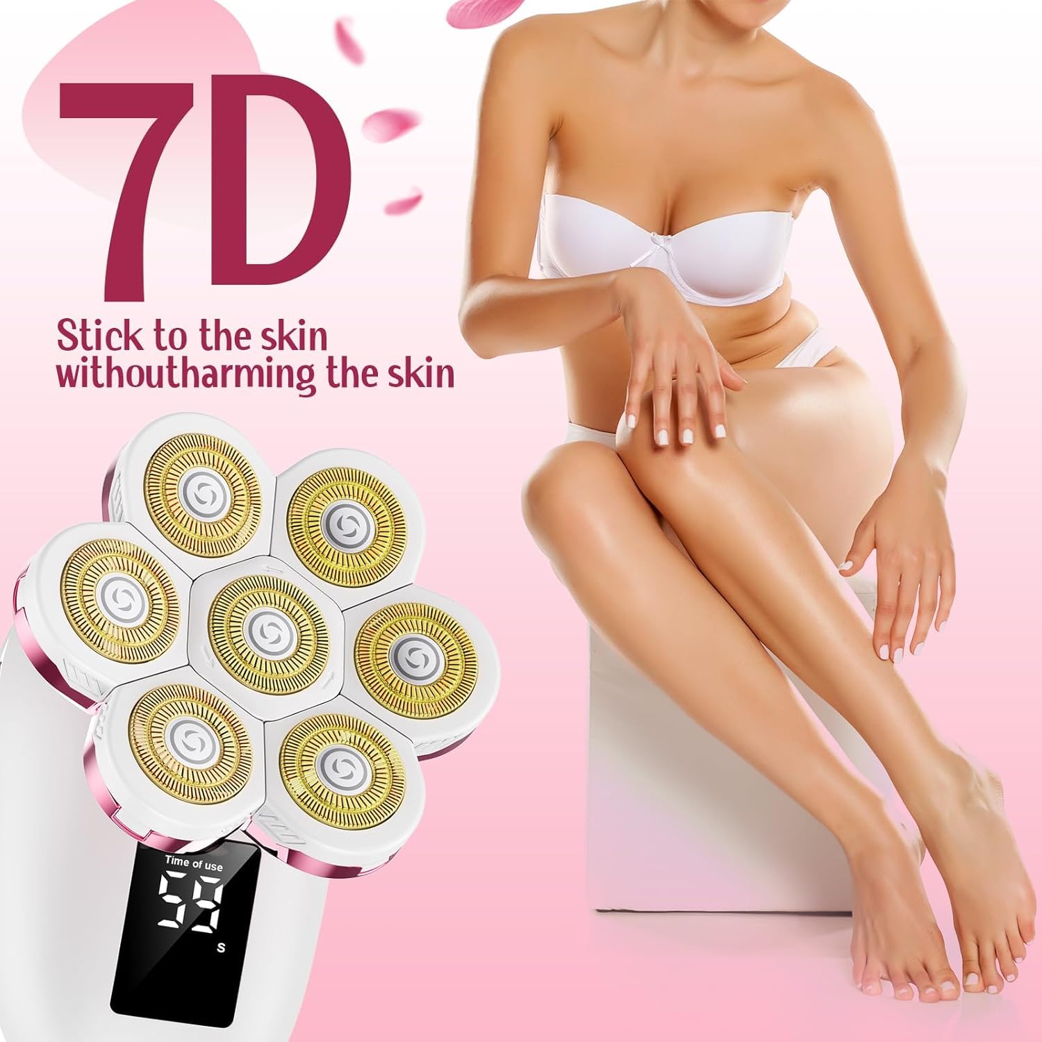 Electric Razor Women Love I 7D Body Shaver encalife