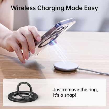 N55 Double Magnetic Phone Ring Grip Stand encalife