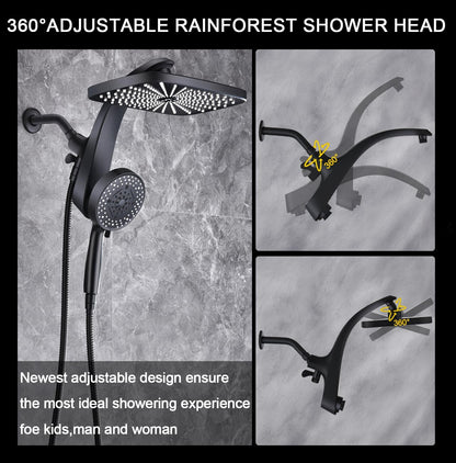 High Pressure Rain I Handheld Shower Head Combo encalife