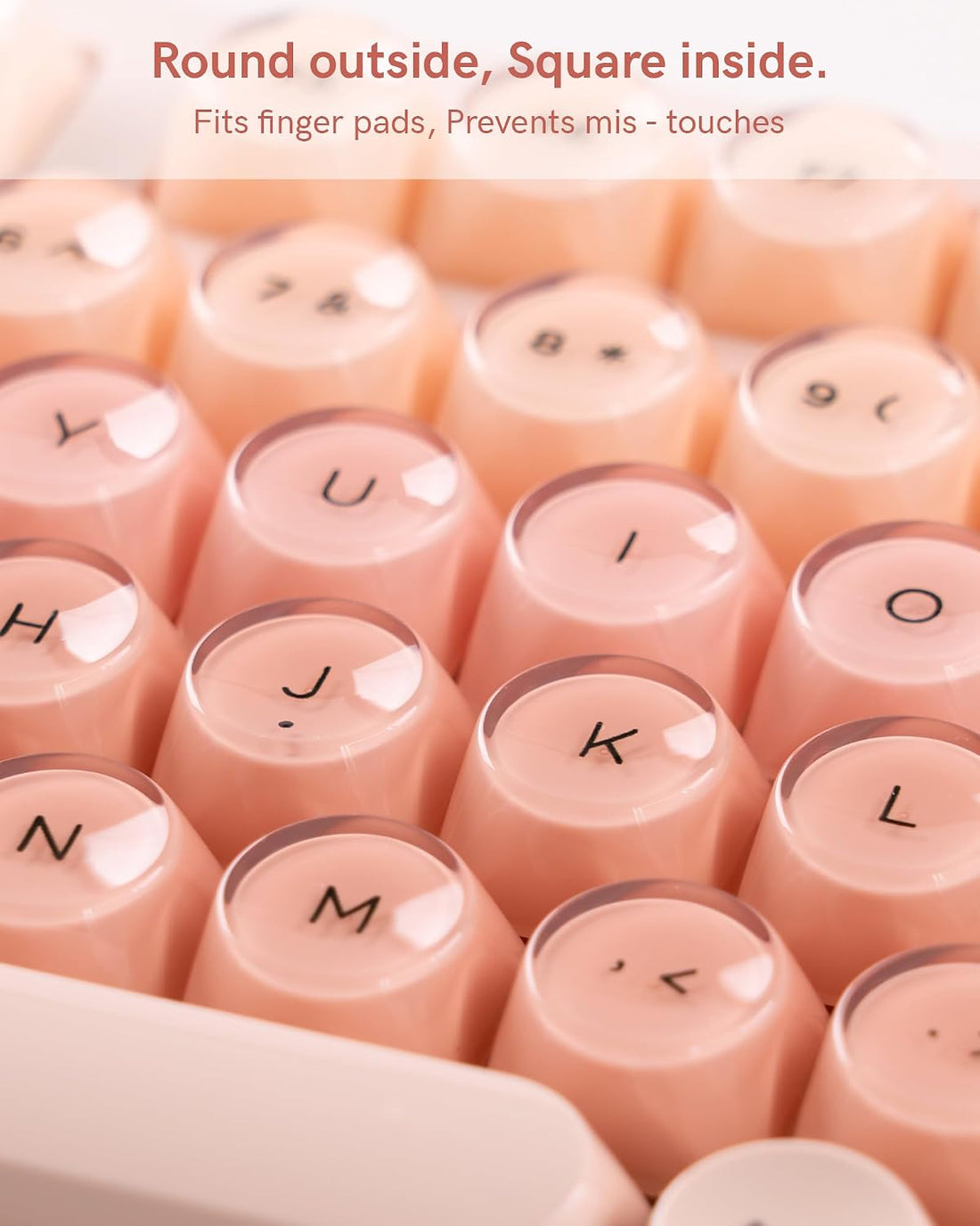 Pink RGB Gaming Mechanical Keyboard encalife