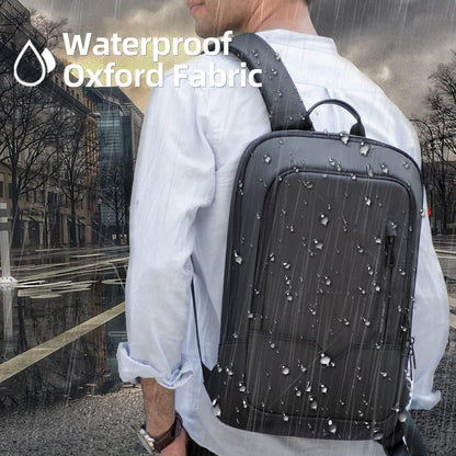 Business Laptop Backpack I USB Charger encalife