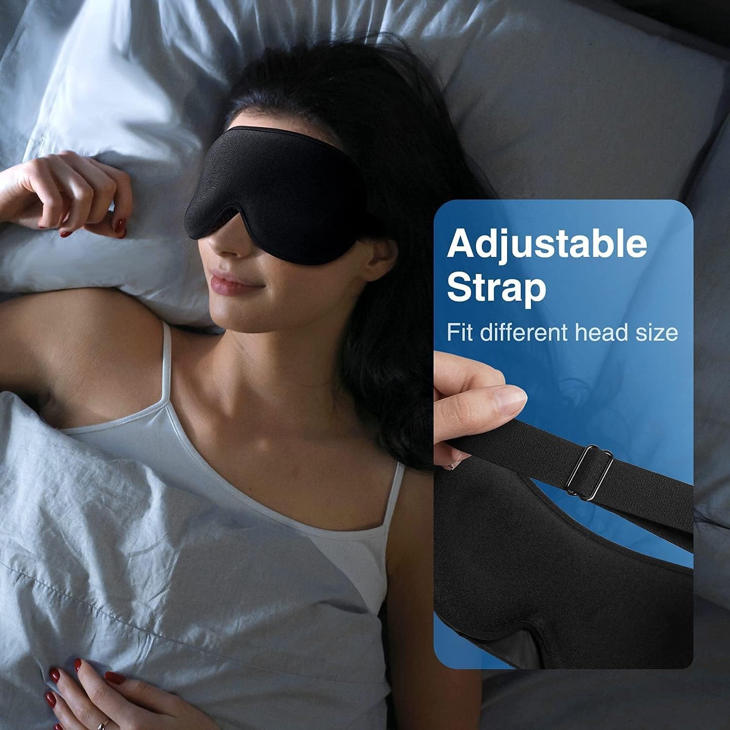 Weighted Sleep Mask for Deeper Restful Sleep encalife