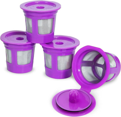 Reusable K-Cup coffee filter pods