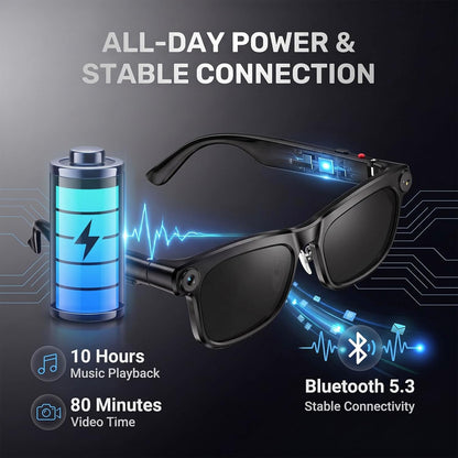 AI Camera Smart Glasses encalife