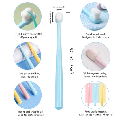 Ultra Soft Kids Toothbrushes 6-Pack encalife
