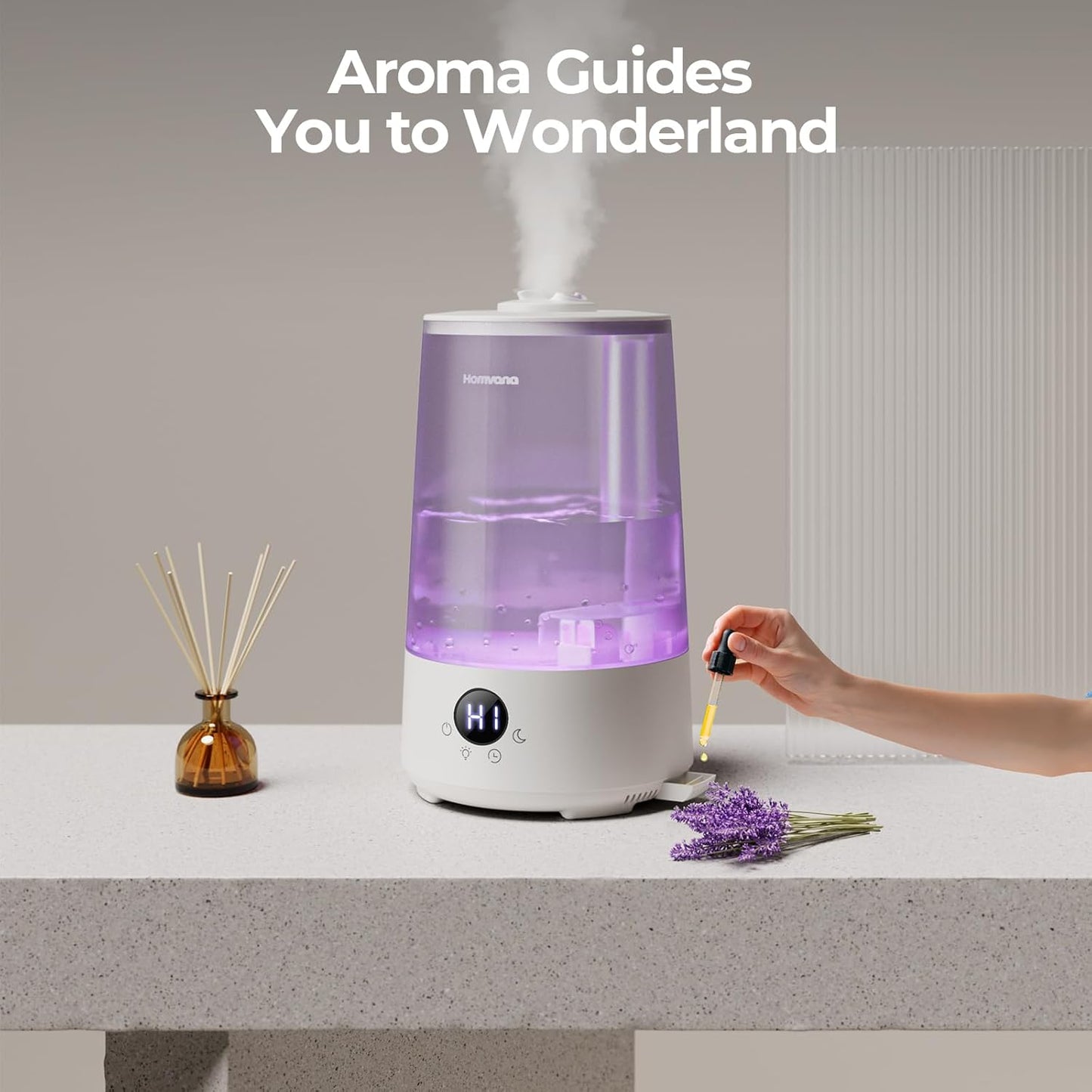 Cool Mist Humidifier | 3.6L | 3-In-1 Design encalife