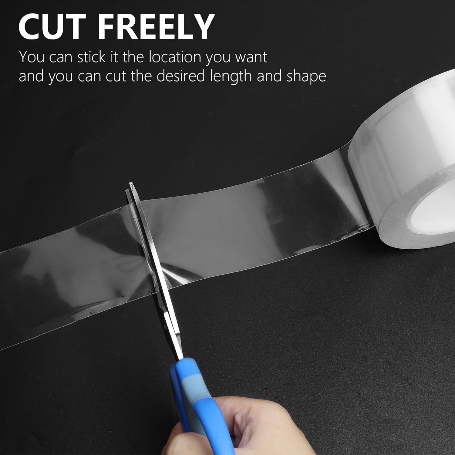 Transparent Carbon Fiber Car Door Edge Protector Film encalife