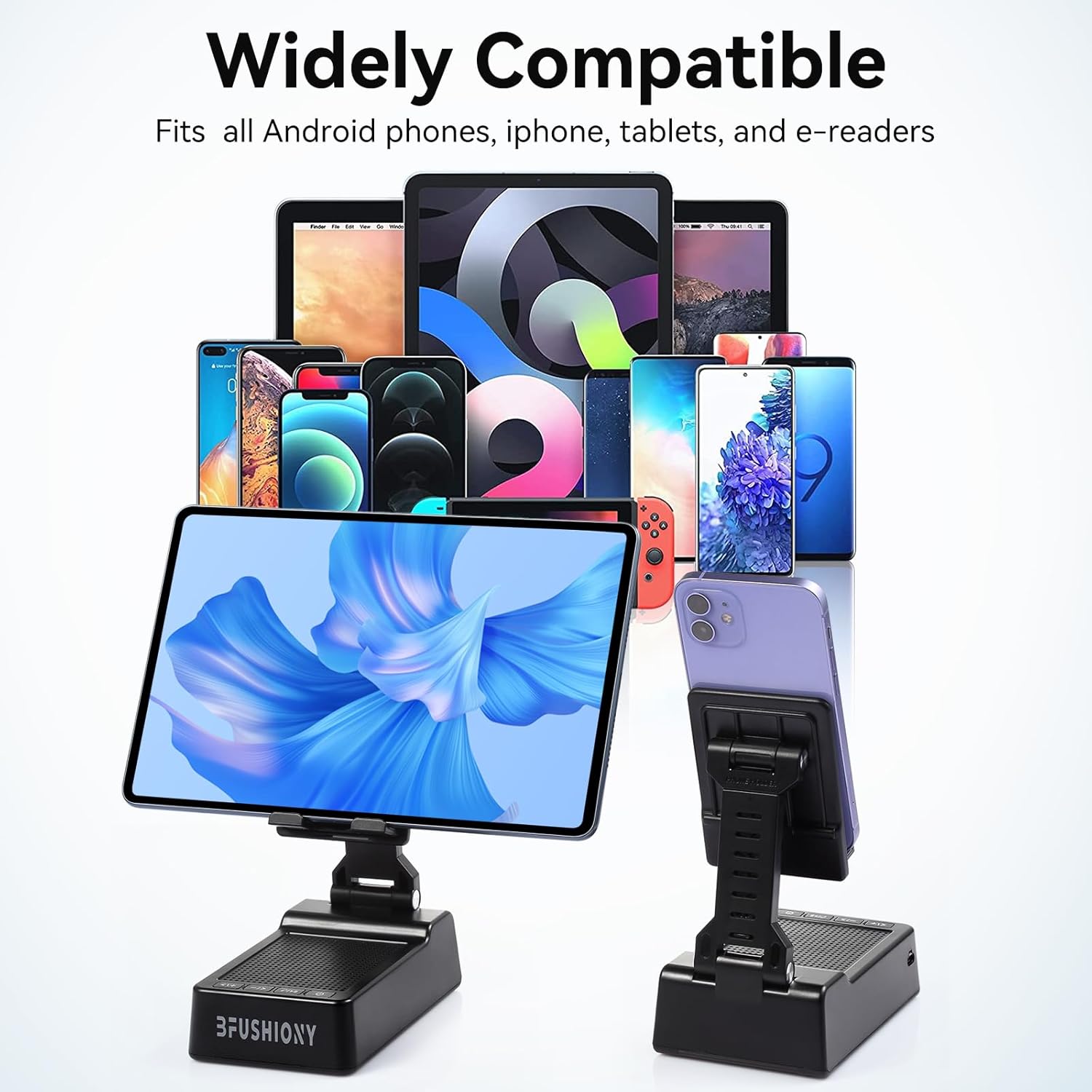 Bluetooth Speaker Mobile Stand With Power Bank Charging encalife