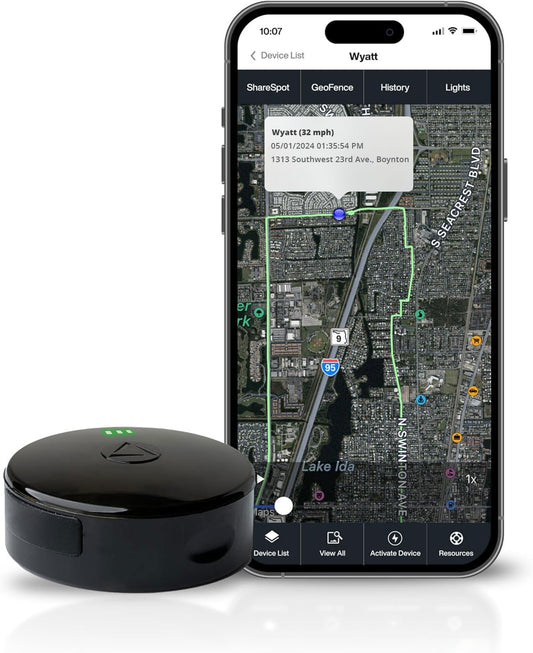 GPS tracker real time magnetic asset security device for vehicles - Encalife