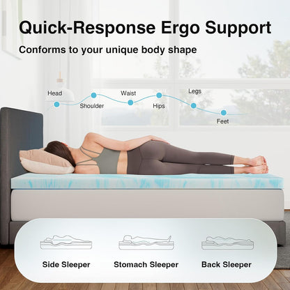 Queen Mattress Topper encalife