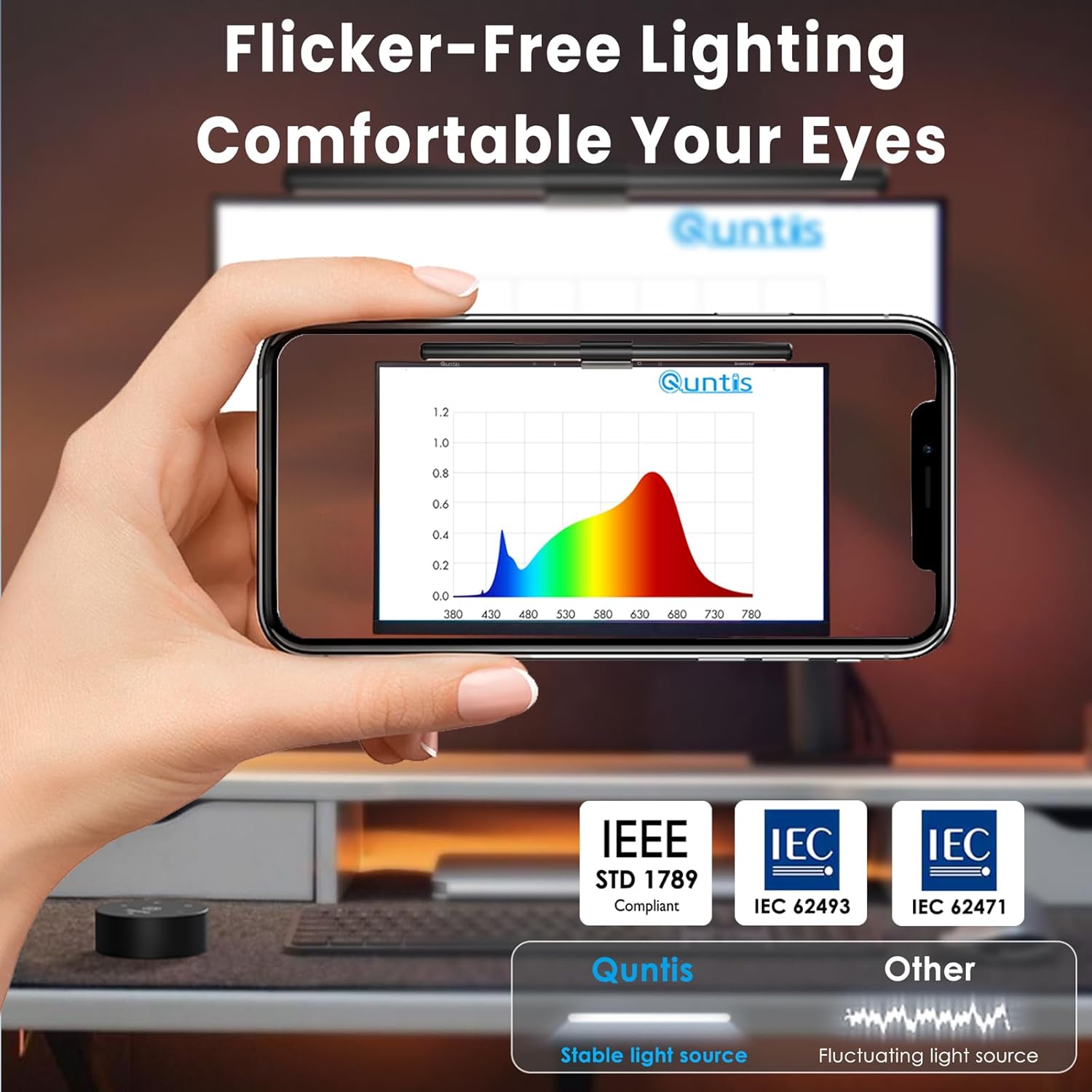 USB Monitor Light Bar for Home Office Desks encalife