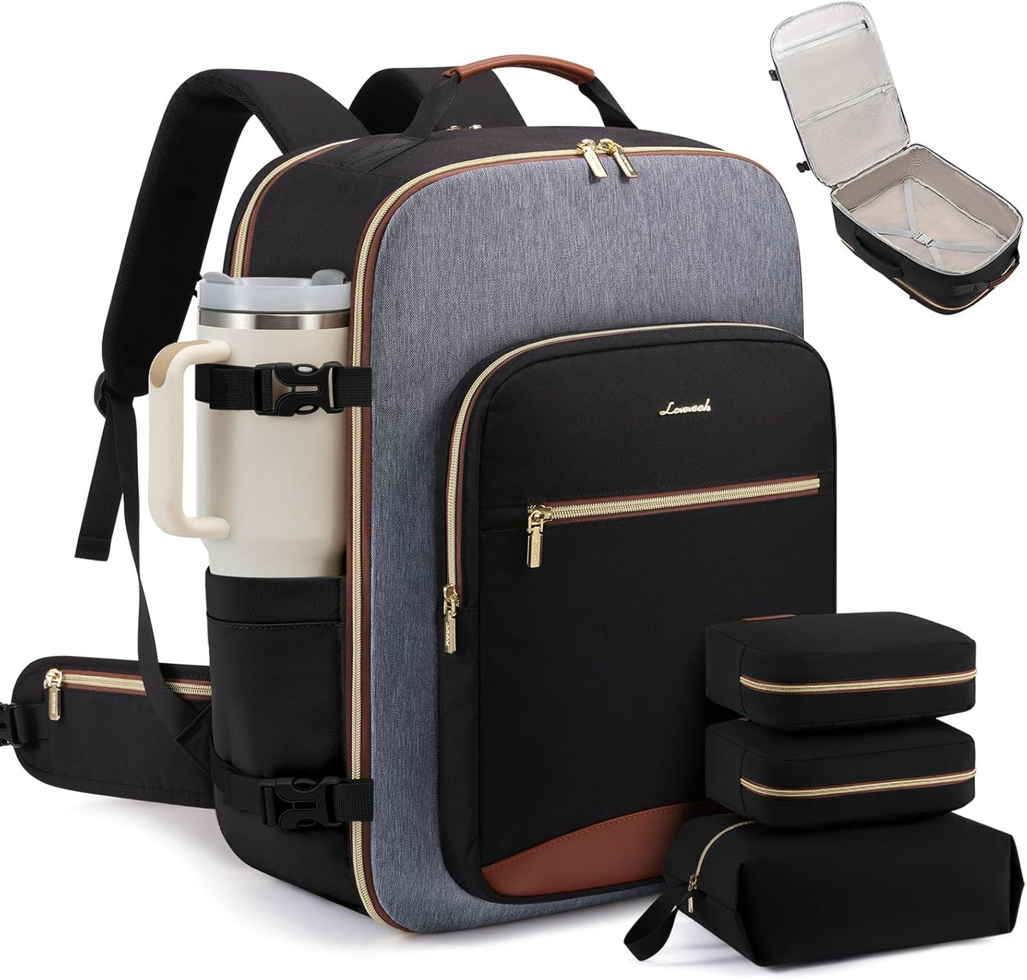 40L Airline Approved Travel Backpack encalife