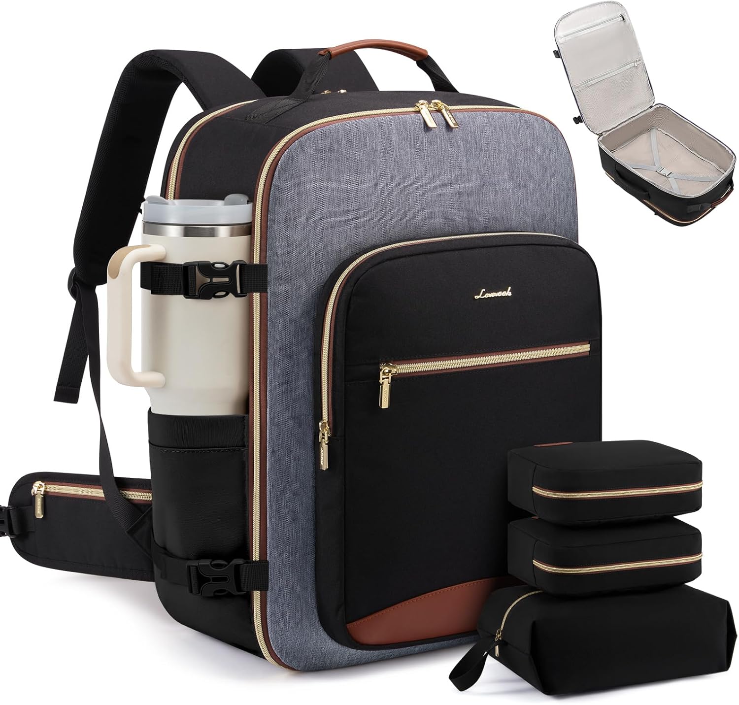 40L Airline Approved Travel Backpack encalife
