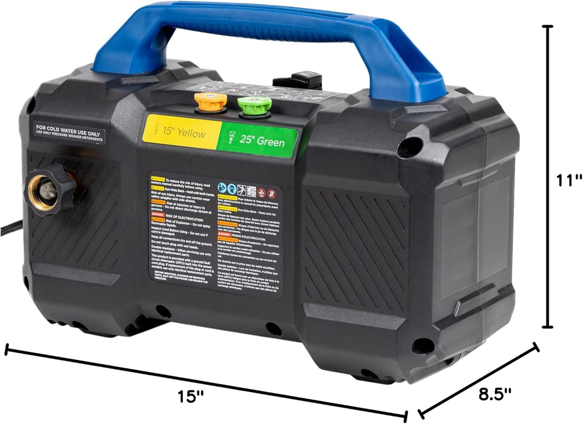 Compact Electric Pressure Washer with Foam Cannon encalife