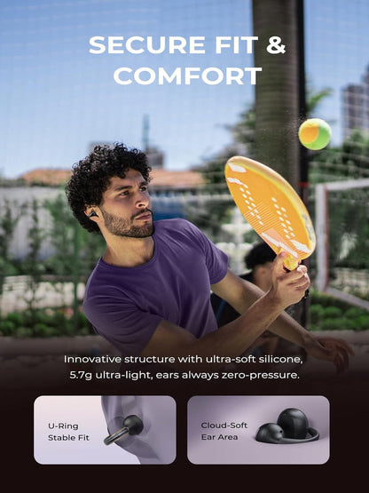 Open Ear Bluetooth Headphones with AI Music encalife