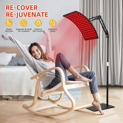Red Light Therapy Lamp For Face Body Wellness encalife