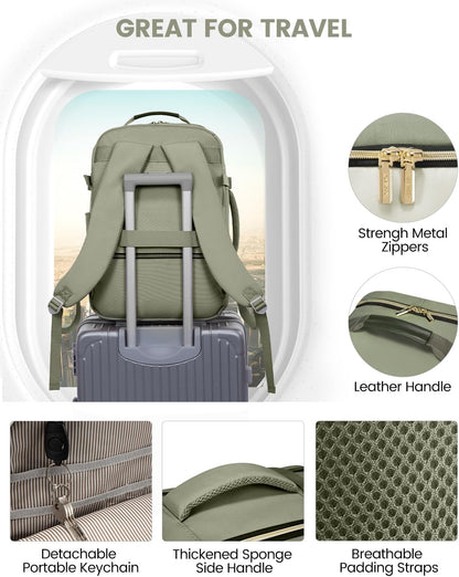 40L Airline Approved Travel Backpack encalife
