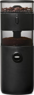 Compact conical burr coffee grinder for home use