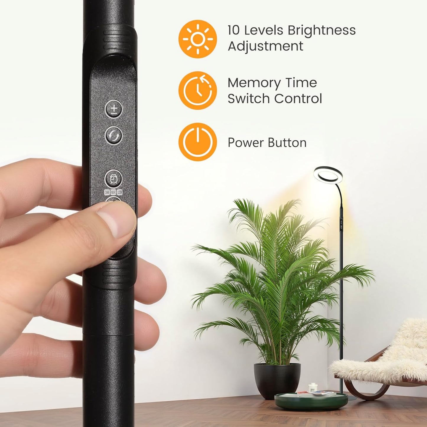 Grow Lights for Indoor Plants with Timer encalife