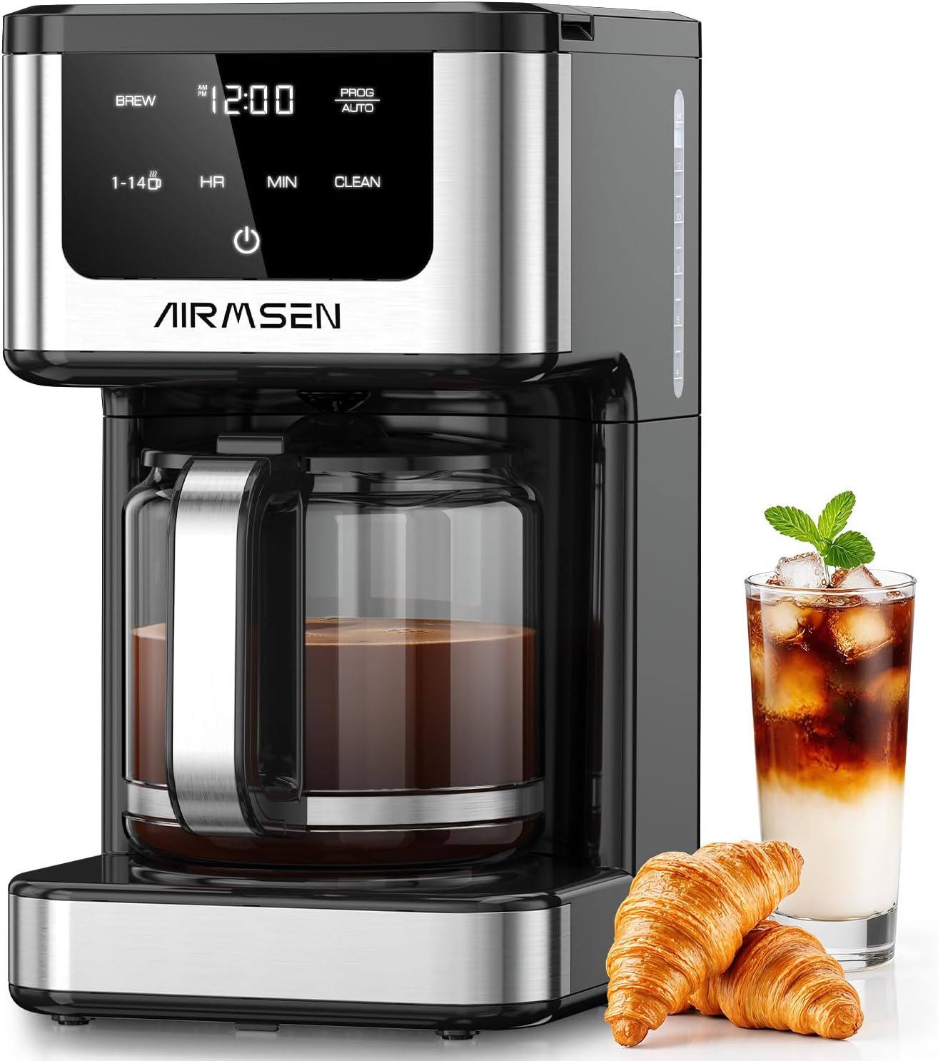 14 Cup Programmable Coffee Maker | Fast Brew Drip Machine