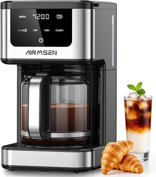 14 Cup Programmable Coffee Maker | Fast Brew Drip Machine