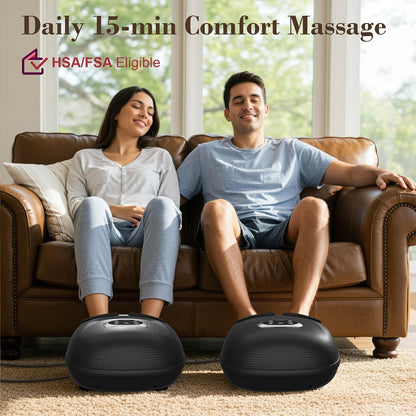 Heated Foot Massager With Deep Kneading Compression Therapy encalife
