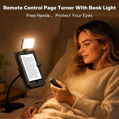 Page Turner Remote With Timer and Book Light encalife