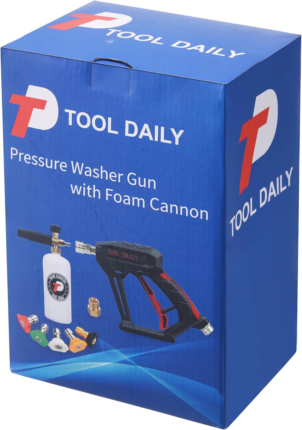 Pressure Washer Gun Foam Cannon Nozzle Kit encalife