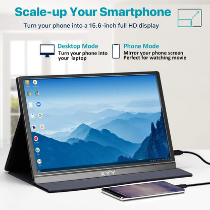 15.6-Inch Laptop Screen Extender Portable Monitor encalife