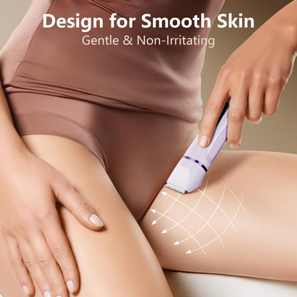 Painless Electric Razor Women Bikini Trimmer Shaver encalife