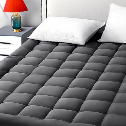 Cooling Cotton Mattress Pad for Softer Sleep encalife