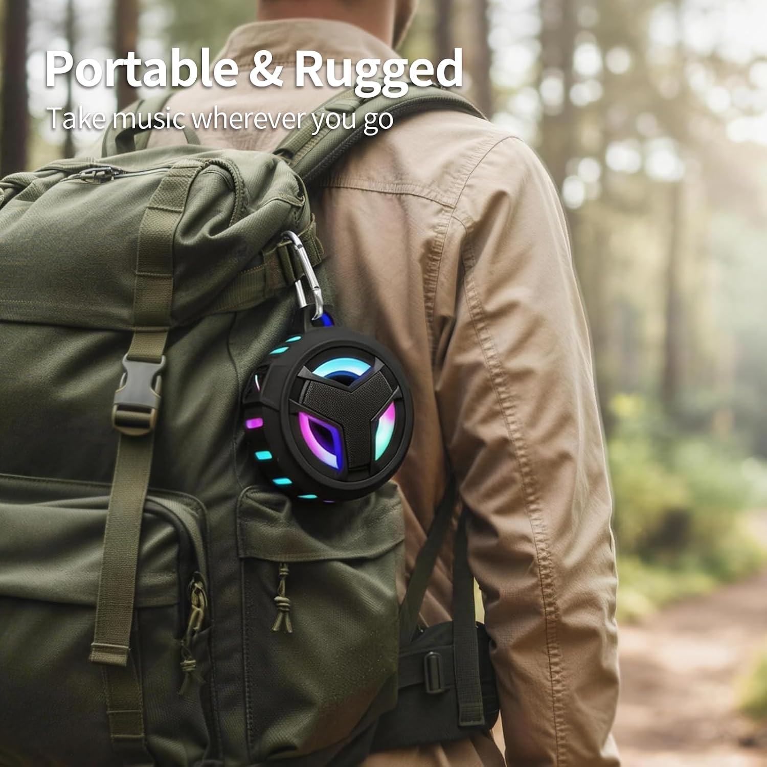Floating Waterproof Bluetooth Speaker for Outdoor Adventures encalife