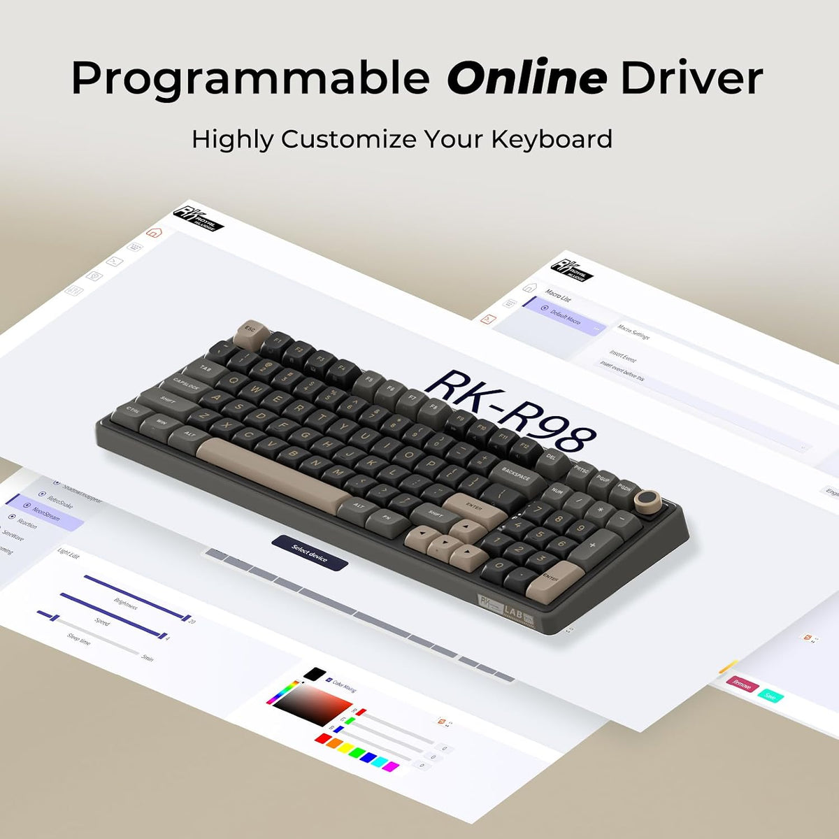 Gaming Mechanical Keyboard RGB Hot Swappable Numberpad encalife